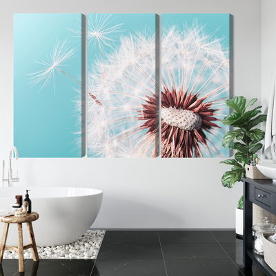 Ljuddämpande tavla - Dandelion flower on a macro