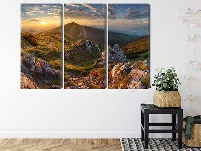 Ljuddämpande tavla - Bread mountain peak