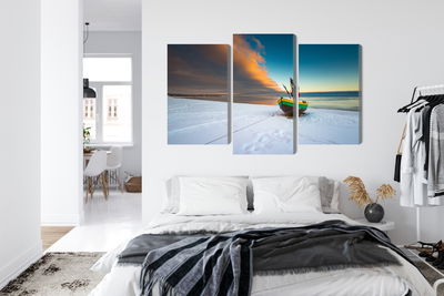 Ljuddämpande tavla - Fishing boat