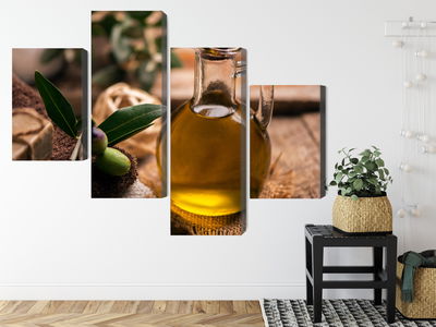 Ljuddämpande tavla - A bottle of olive oil