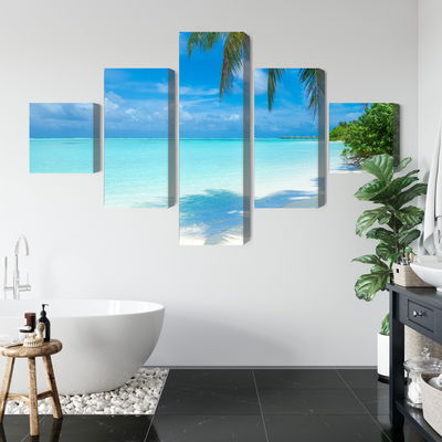 Ljuddämpande tavla - A beach in the maldives
