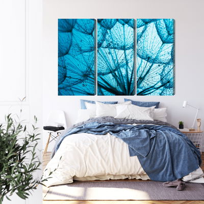 Ljuddämpande tavla - A close-up of a 3d dandelion