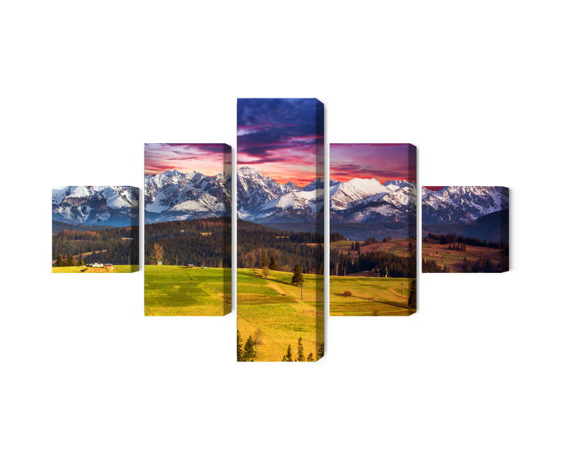 Ljuddämpande tavla - Landscape with the polish