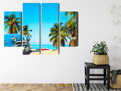 Ljuddämpande tavla - Varadero beach in cuba