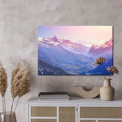 Ljuddämpande tavla - Amazing mountain country