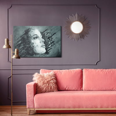 Ljuddämpande tavla - Realistic painting