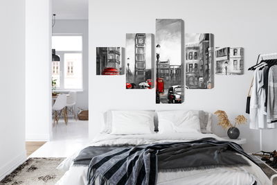 Ljuddämpande tavla - London street view