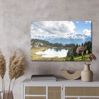 Ljuddämpande tavla - Glacier peak stratovolcano