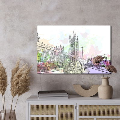 Ljuddämpande tavla - The palace of westminster