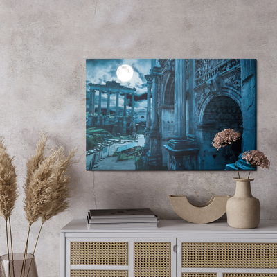 Ljuddämpande tavla - Roman forum by night