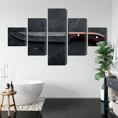 Ljuddämpande tavla - Old kitchen knife