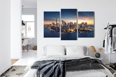 Ljuddämpande tavla - New York city panorama