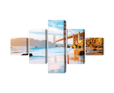 Ljuddämpande tavla - The Golden Gate bridge