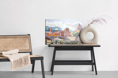 Ljuddämpande tavla - Beautiful landscapes of Rome