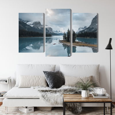 Ljuddämpande tavla - Ghost island in jasper