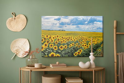 Ljuddämpande tavla - Summer landscape