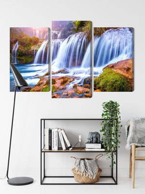 Ljuddämpande tavla - Jiulong waterfall in luoping