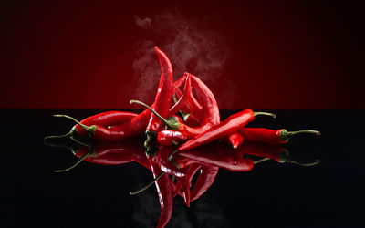 Ljuddämpande tavla - Red chili peppers