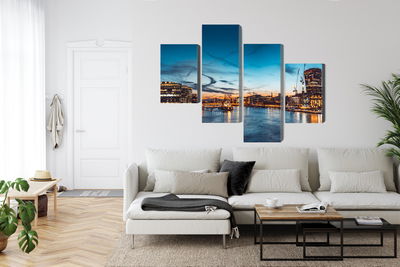 Ljuddämpande tavla - River thames in great britain