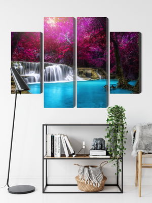 Ljuddämpande tavla - Kanchanaburi waterfall