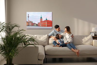 Ljuddämpande tavla - Castle in Warsaw