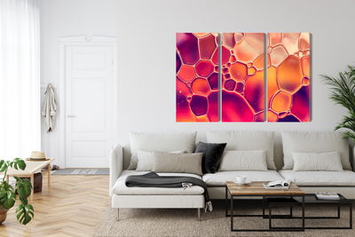 Ljuddämpande tavla - Water drops on a macro scale