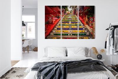 Ljuddämpande tavla - Selaron stairs