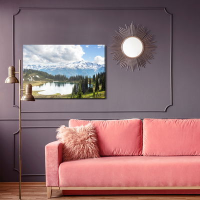 Ljuddämpande tavla - Glacier peak stratovolcano