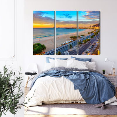 Ljuddämpande tavla - Sunrise view of copacabana