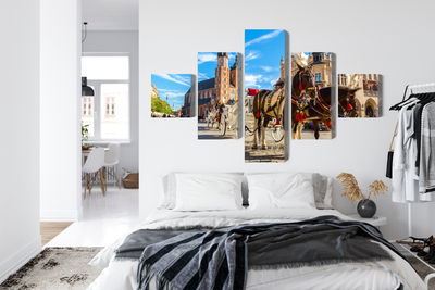 Ljuddämpande tavla - Horse carriages