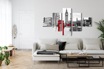 Ljuddämpande tavla - London telephone booth