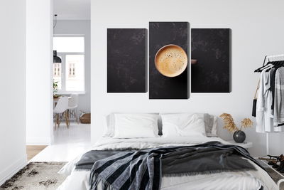 Ljuddämpande tavla - A cup of fresh coffee