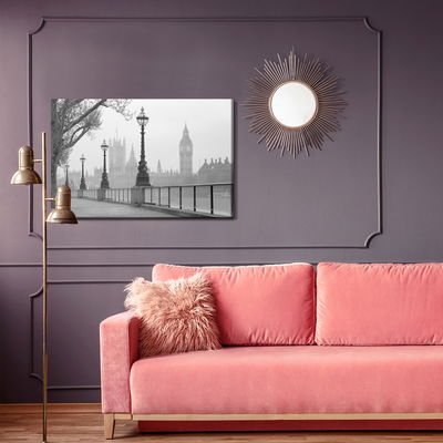 Ljuddämpande tavla - View of big ben