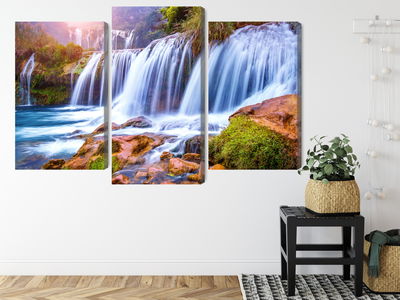 Ljuddämpande tavla - Jiulong waterfall in luoping