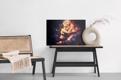 Ljuddämpande tavla - Couple in embrace