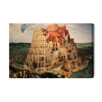 Ljuddämpande tavla - Pieter bruegel the tower
