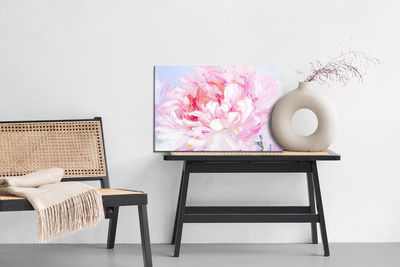 Ljuddämpande tavla - Painted pentecost rose