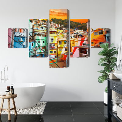 Ljuddämpande tavla - Rio de janeiro city center