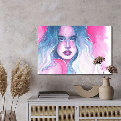 Ljuddämpande tavla - Portrait of a woman