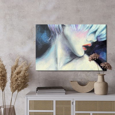 Ljuddämpande tavla - A woman's face