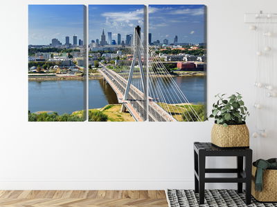 Ljuddämpande tavla - The bridge with the Warsaw