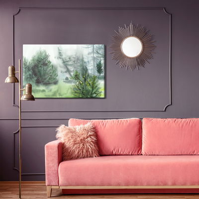 Ljuddämpande tavla - Pine forest