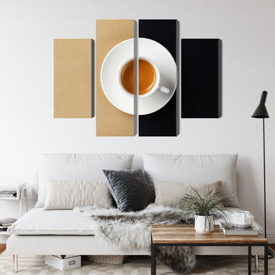 Ljuddämpande tavla - A cup of italian coffee