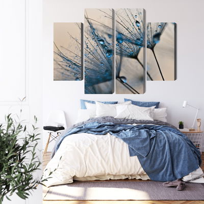 Ljuddämpande tavla - Dandelions with water