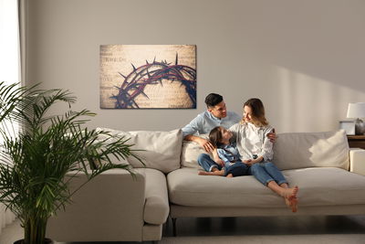 Ljuddämpande tavla - Crown of thorns