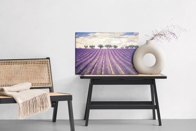 Ljuddämpande tavla - Lavender field