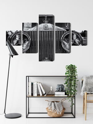 Ljuddämpande tavla - Rolls royce up close