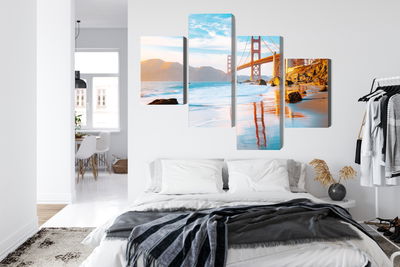 Ljuddämpande tavla - The Golden Gate bridge
