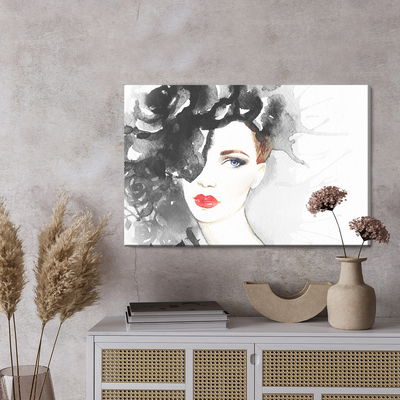Ljuddämpande tavla - Portrait of a woman