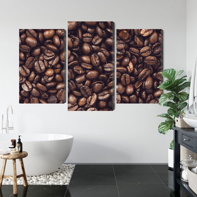 Ljuddämpande tavla - Roasted coffee beans